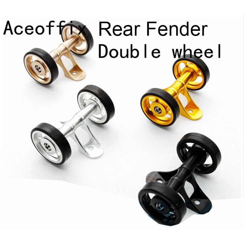 Ultraleicht 42g Fahrrad Fender Easywheels für Brompton fahrrad Hinten Fender 4 Farben