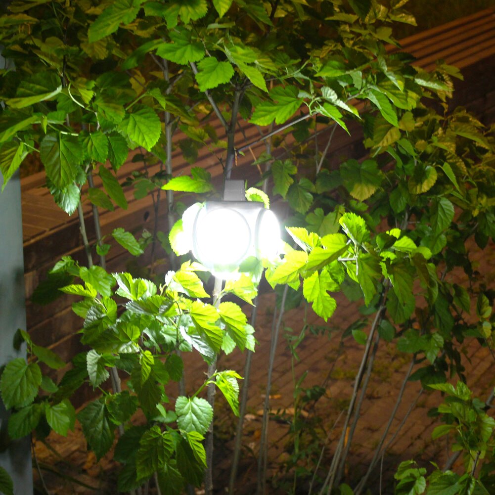 Ip65 waterdichte opvouwbare buitentent hanglampen 45 led solar bollamp buiten tuin camping hangende ledlamp