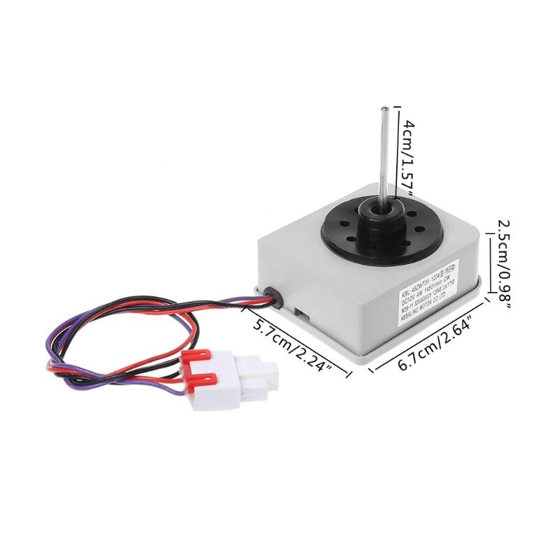 Dc12v 4w 1450r/ min kbl -48 zwt 05-1204 kjølevifte... – Grandado