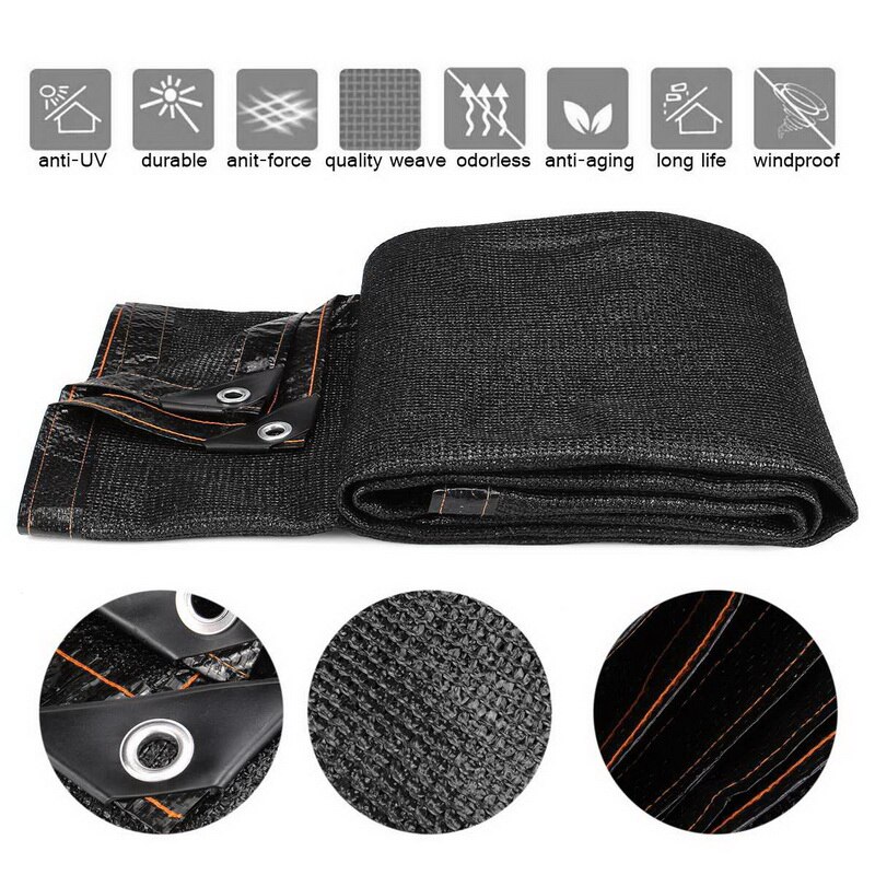 Filet d'ombre protection solaire Net bord boucle cour ombre filets toit balcon usine bâtiment isolation filets cryptage épaississement
