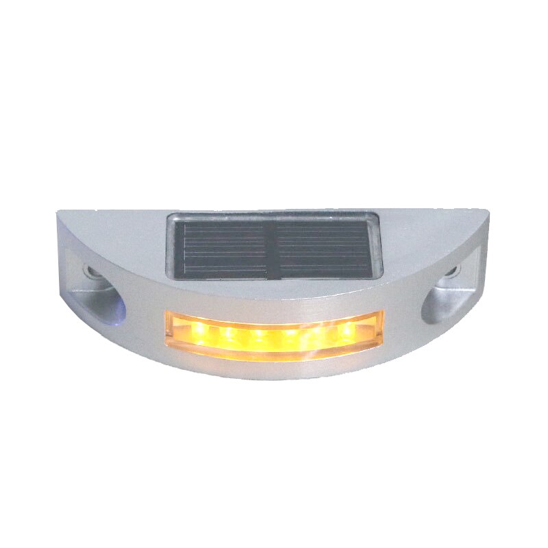IP68 Wasserdichte Solar Powered Road Stud LED Licht straße Reflektierende Boden Licht Warnung Licht