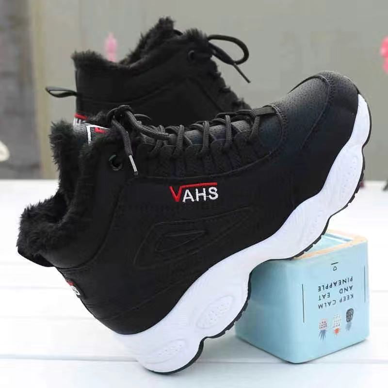 Zapatillas de deporte con cuña para mujer, botines vulcanizados para exterior, mocasines, verano,: Black / 5