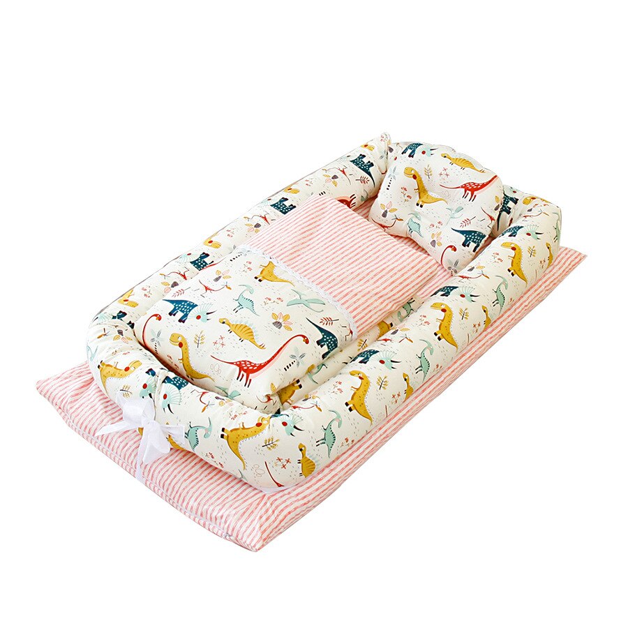Portable Travel Baby Crib Removable Washable Kids Bed Multifunction Nursling Outdoor Toddler Nest