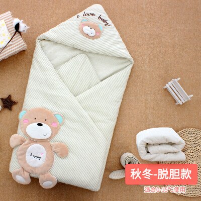 Warm Baby Slaapzak Puur Katoen Slaap Zak Zachte Slaap Zak Anti Kick Quilt Slaapzakken Baby Voor Herfst Winter sleepsack: 10