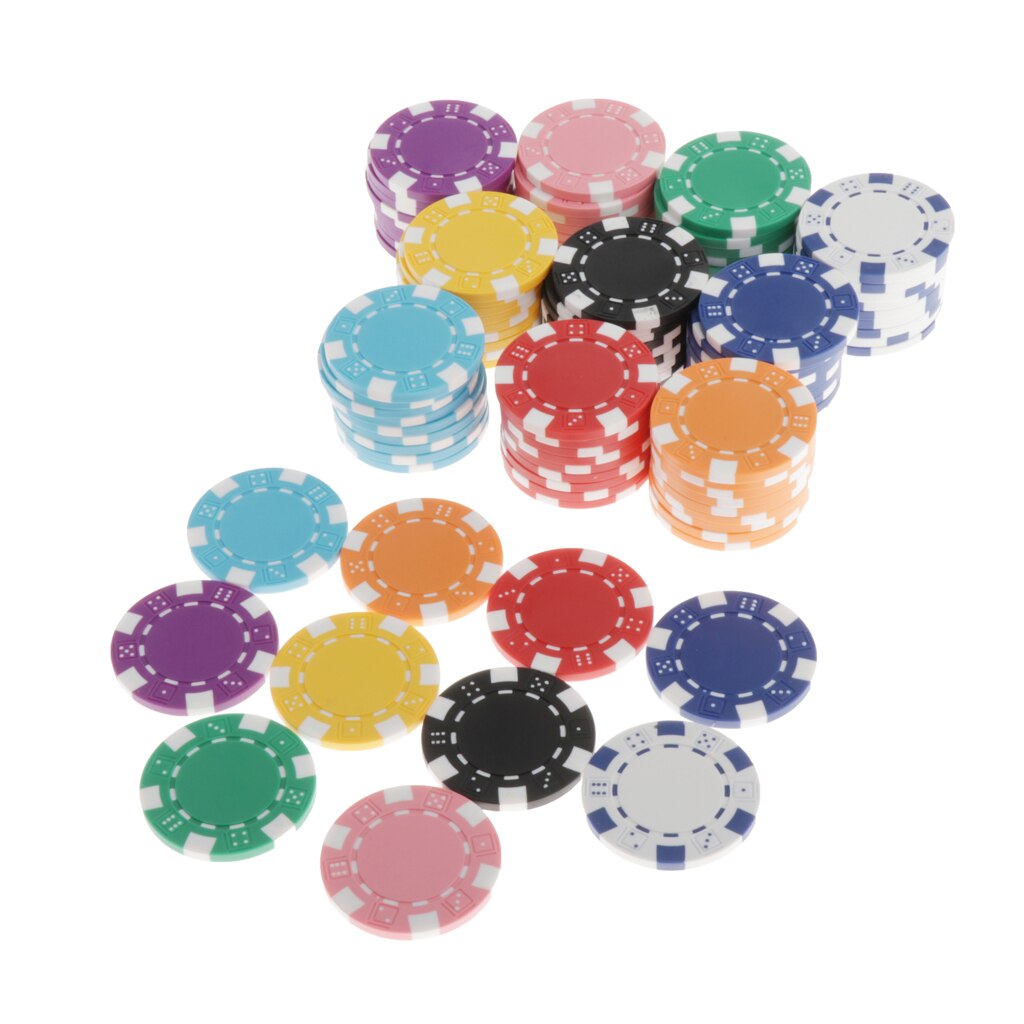 Kasino liefern Gremium Spiele leer Chips einstellen von 100 stücke Poker Chips