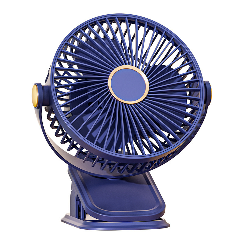 Portable Home Desktop Clip Fan Mini Electric Office Clamp Cooling Fans Student Dorm Bed Natural Wind Ventilation 220V: Yellow