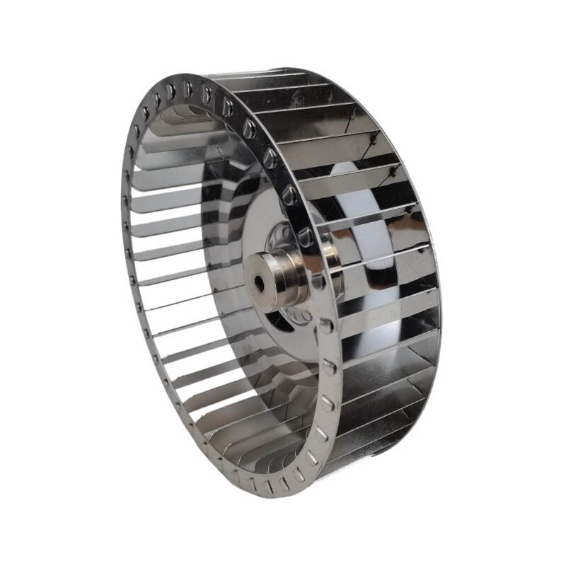 Moteur de turbine à palette centrifuge, arbre de turbine de ventilateur en aluminium, petite roue de pale 155 156 190mm