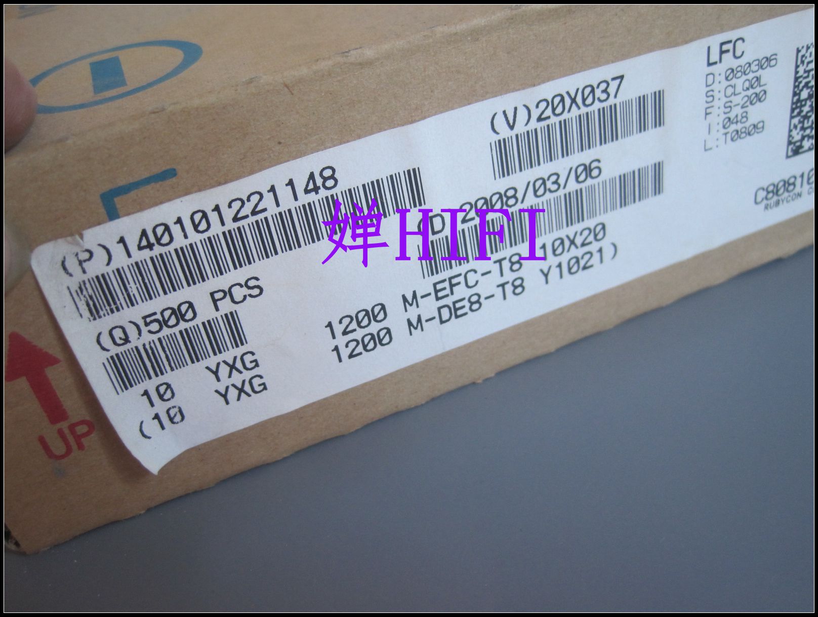 20PCS RUBYCON yxg 1200uf 10v 10x20MM electrolytic capacitor YXG 10V1200UF high frequency low resistance long life 1200uF/10V