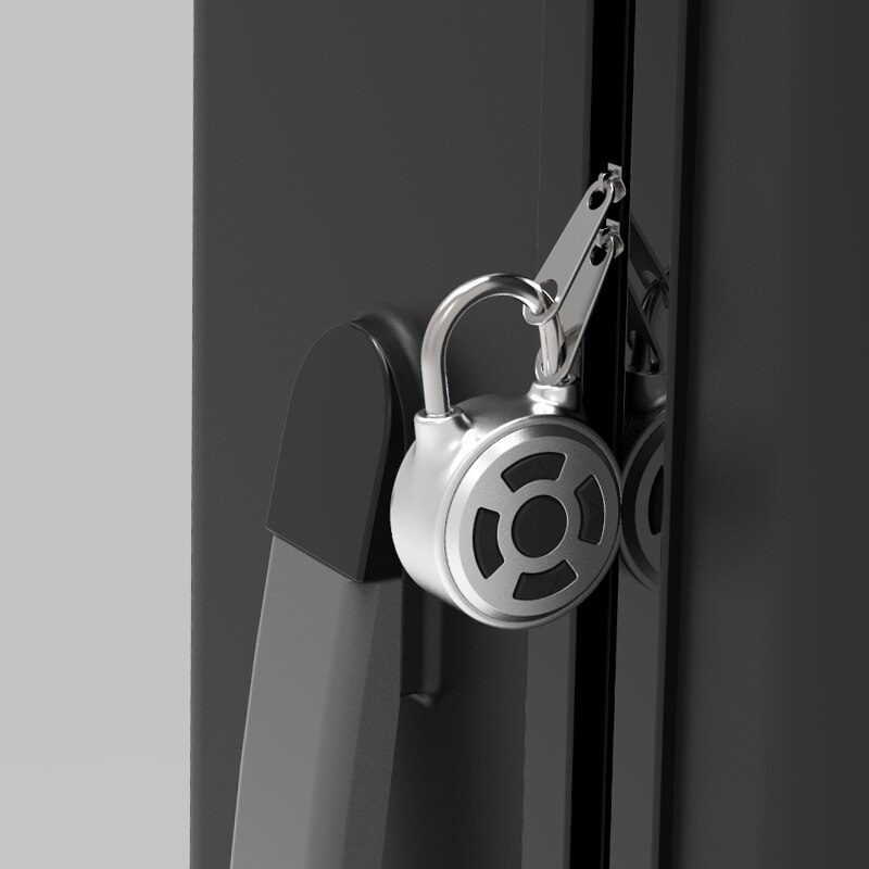 Små smarte sikkerhedsværktøjer adgangskode hængelås mobil app låse op kabinet bagage lås hjem sikkerhed bluetooth lås bd -m1