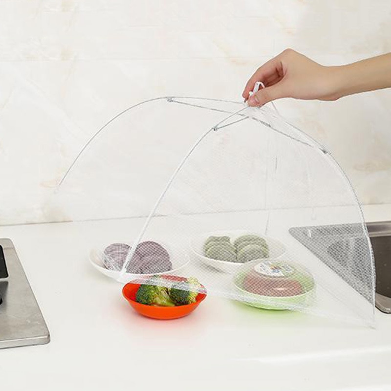 dekke kuppel foldable mesh pop mat telt opp nett paraply til anti mygg telt piknik ting til kjøkkenverktøennå tilbehør