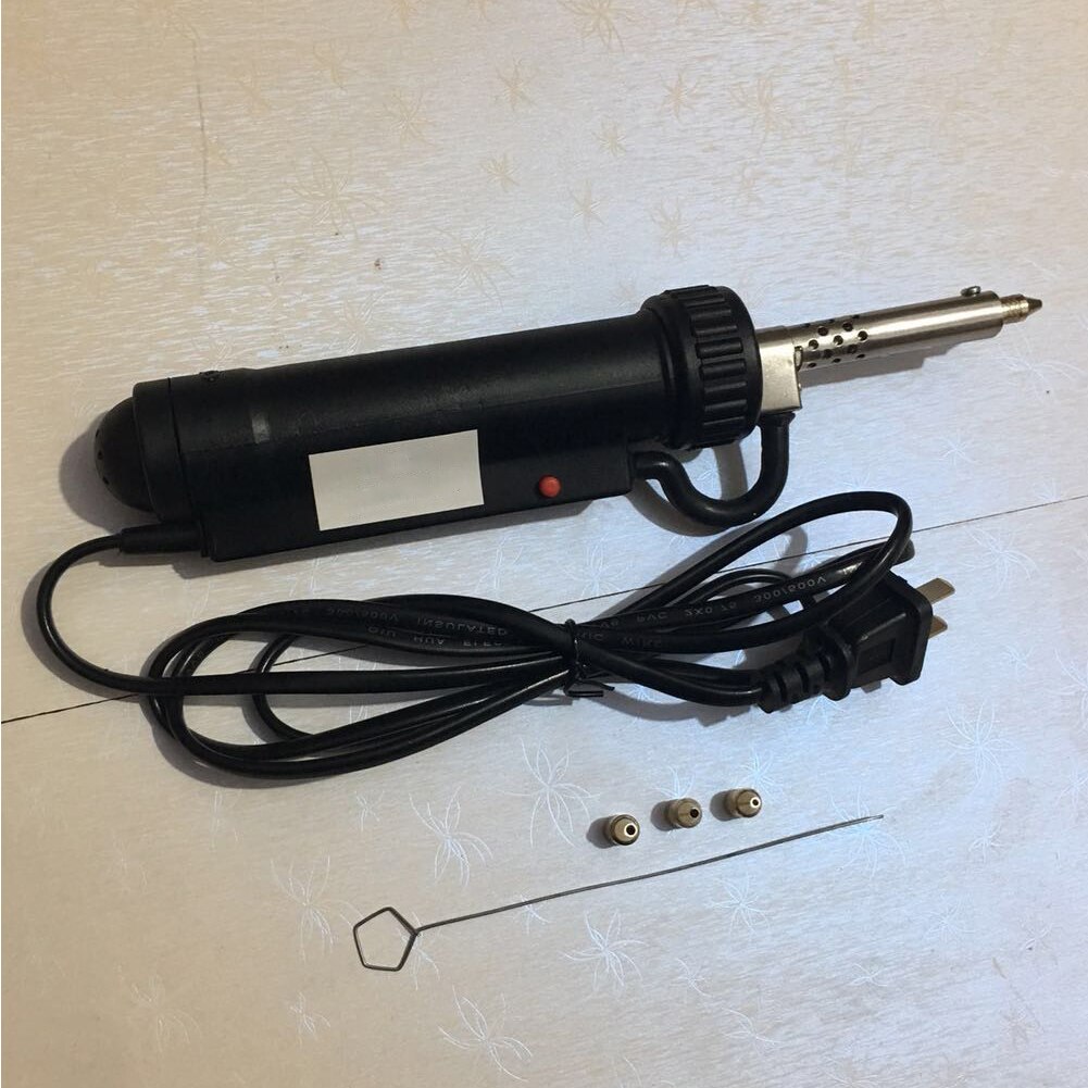 Desoldering Pump Electric Vacuum Solder Sucker Portable Automatic Tin Handheld Repairing Removal US Plug Iron Tool