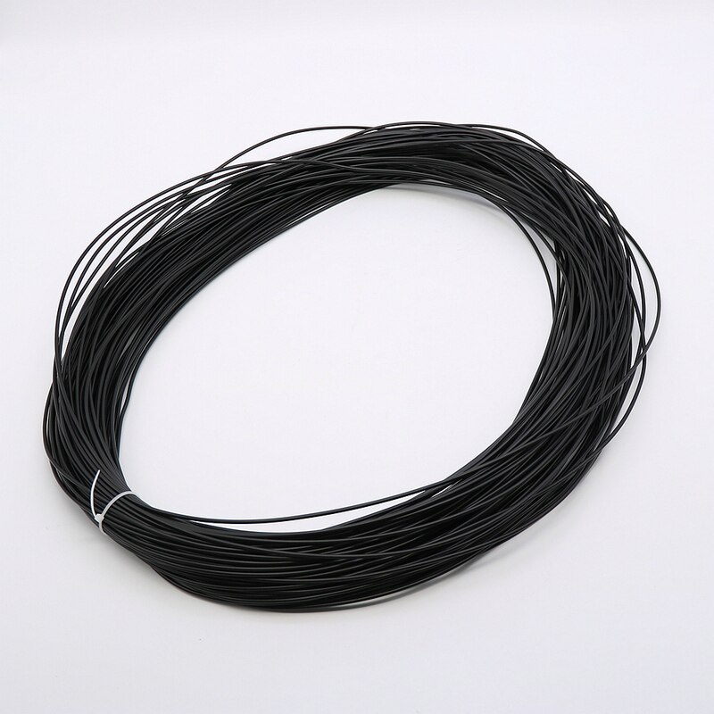 2.5mm 500g pe rotting svart vävmaterial cirkulär rotting syntetisk plastrotting