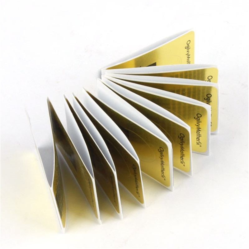 20 Stks Gold Nail Forms Gids Tape Sticker Voor Acryl Curve UV Gel Franse Tip Uitbreiding Nail Art Tool