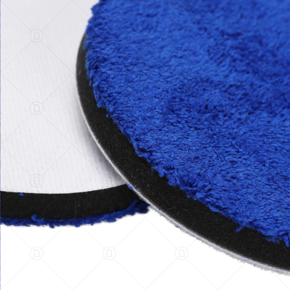 3/4/5/6/7 Zoll Entfernen Wachs Puffer Pads Mikrofaser Polieren Pad Austauschbare Polieren Pads Für DA/RO Polierer Auto Waschen Sauber