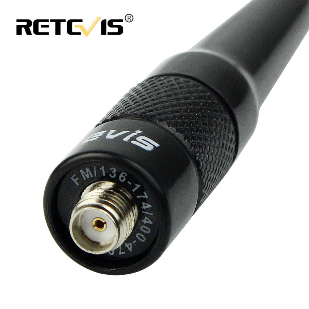 Retevis-antena de ganancia de doble sección RHD-771, SMA-F, adecuada para H777, Kenwood, etc., 9030