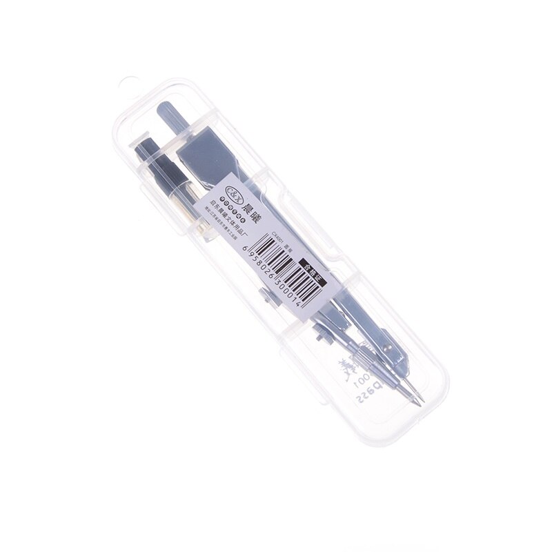 1set Compass Boxed Case Technical Precision Drawing Set School Protractor