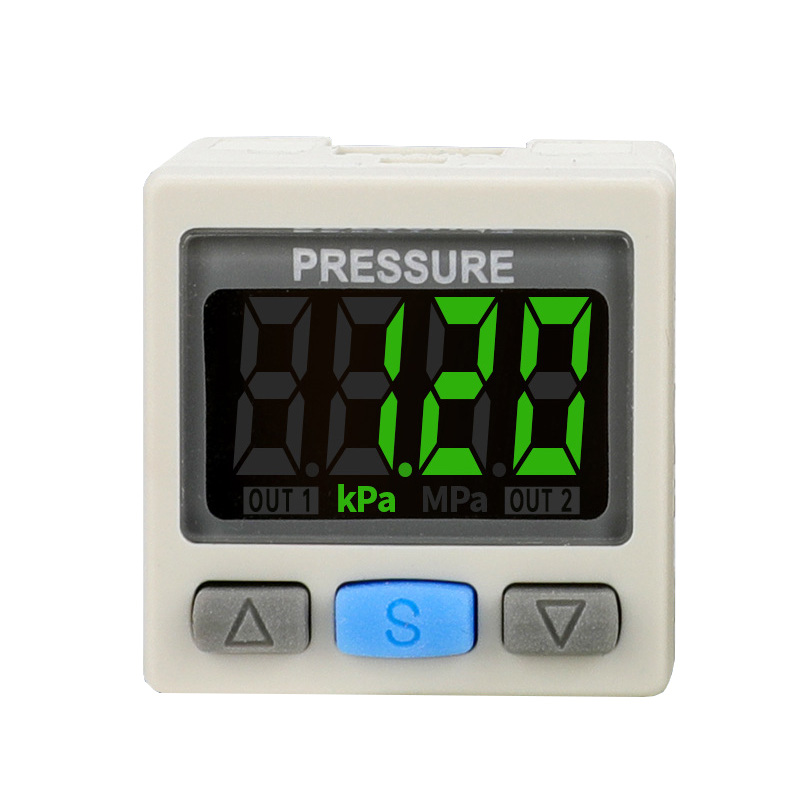 Digitaler Manometerschalter ZSE30AF Vakuum-Unterdruckmanometer ISE Positiver Druck DPSN1 Elektronisch Digital