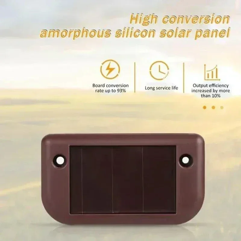 Warmweiße LED-Solar-Stufenlampe, Weg, Treppe, Gartenleuchten im Freien, wasserdichte Balkonleuchte, Dekoration für Terrasse, Treppen, Zaunleuchte