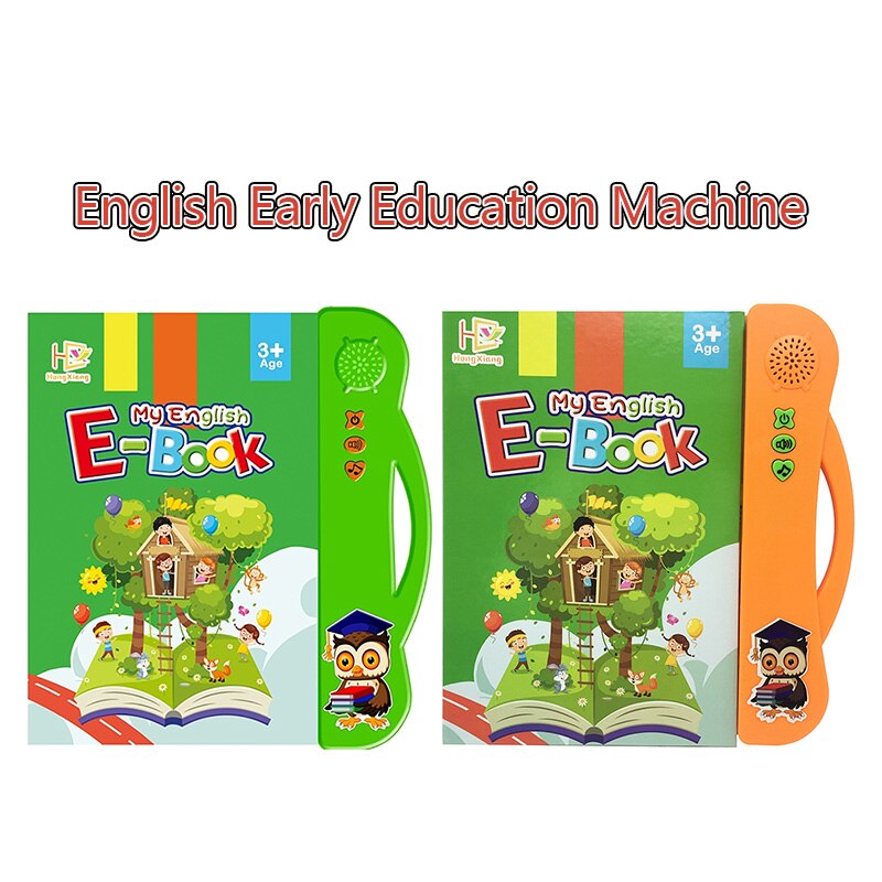 Children's Learning Machine Chinese English Russian Arabic Dot Reading Machine Touch Tablet Toy Puzzle Early Education Machine