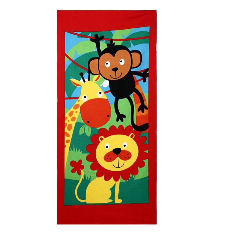 Microfiber Handdoek Voor Zwemmen Strand Gym Bad Reizen Outdoor Sport: ANIMAL