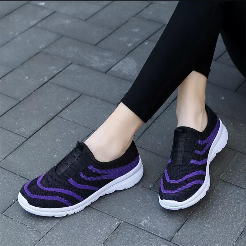 Casual Slip on Sneakers Women's Tennis Shoes Lightweight Athletic Sport Shoes