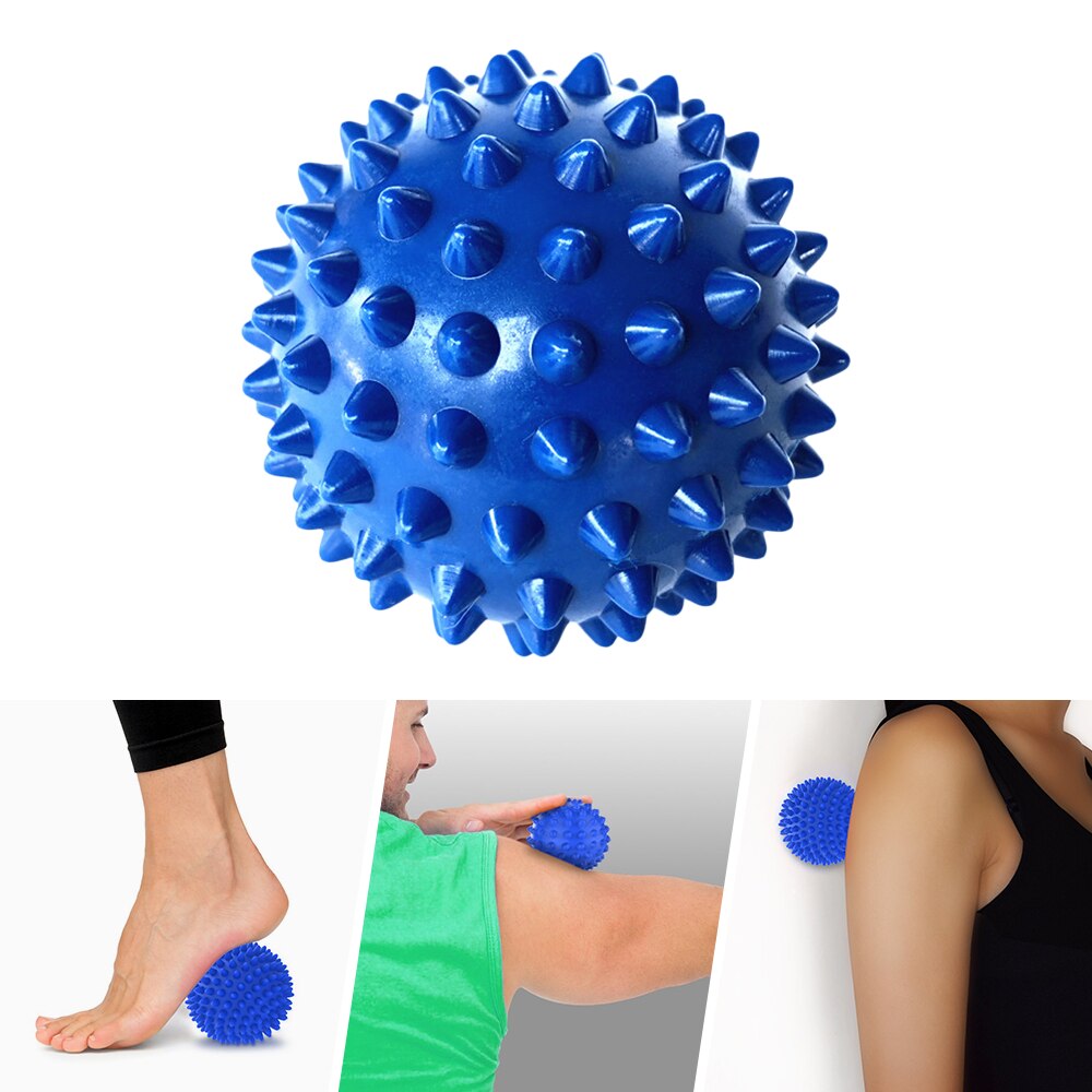 Fitness Oefening Sport Yoga Bal Spier Therapie Ballen Set Outdoor Pilates Bal Yoga Massage Ballen Set Dubbele Pinda Spiky Ball