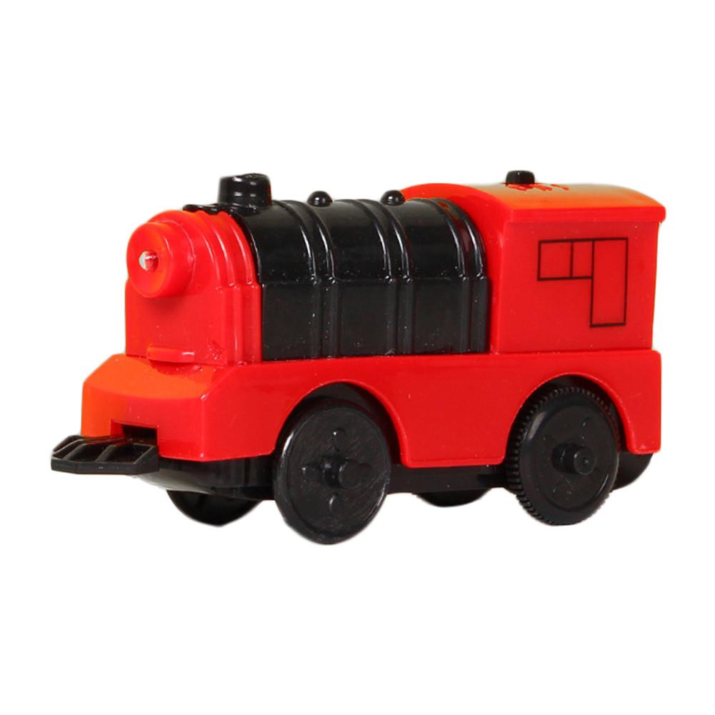 Nuovo trenino giocattolo alimentato a batteria treno motore bambini ferrovia in legno treno elettrico compatibile pista in legno tutti i tipi opzionale: 13