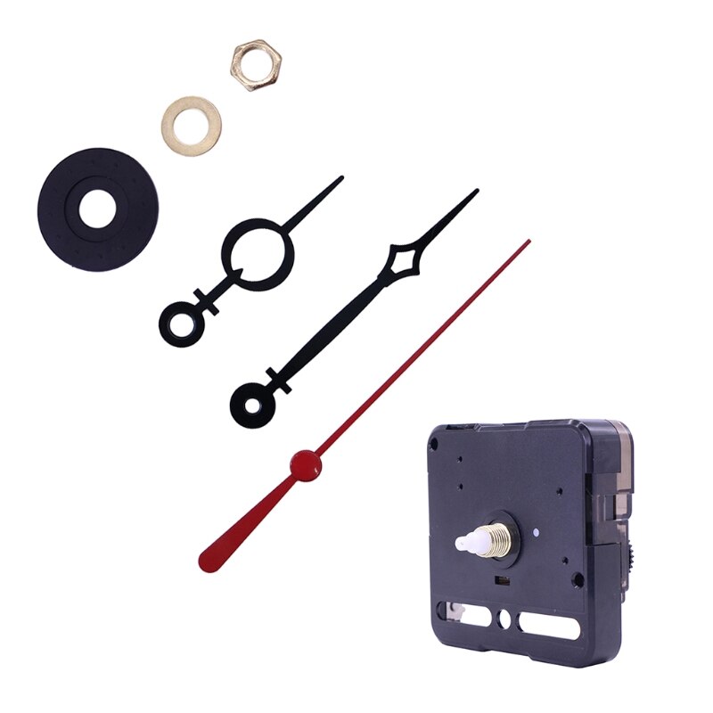 Diy Sweep Stille Quartz Klok Wandklok Beweging Mechanisme Handen Repair Tool Onderdelen Vervanging Kit
