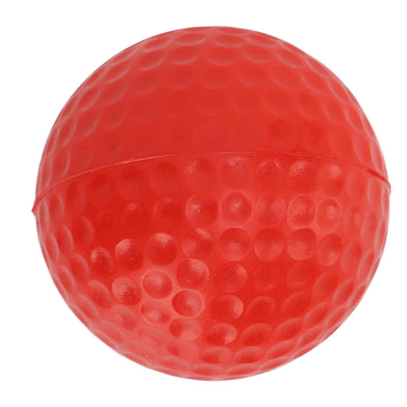 Pelota de práctica para deportes al aire libre, pelota suave de alta resistencia a impactos: Rojo