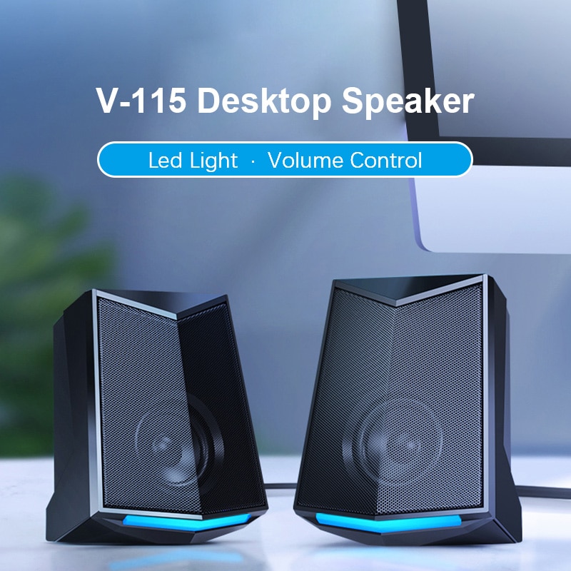 Full Range 3D Stereo Subwoofer Bass Pc Desktop Speaker Portable Music Dj Usb Computer Speakers Voor Laptop Tv