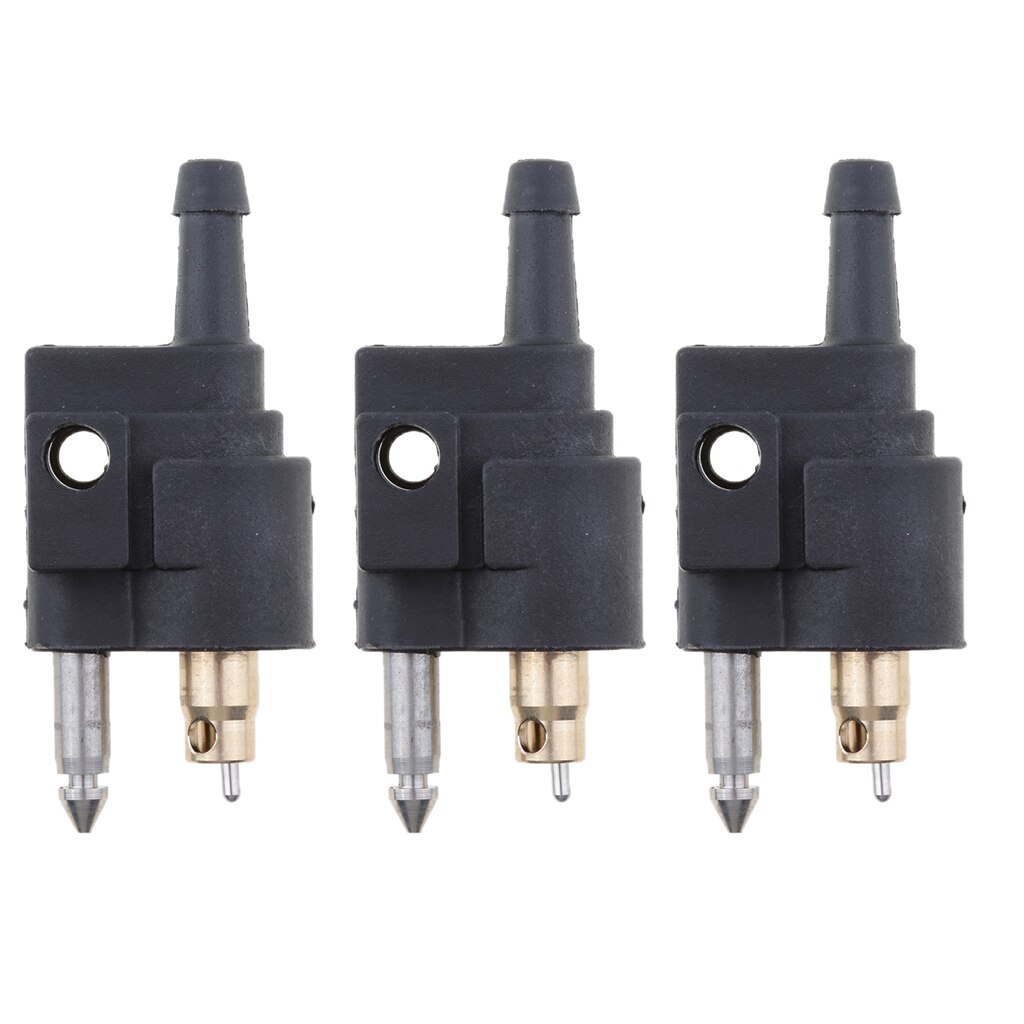 3 stücke Kraftstoff Linie Stecker Quick Connect 1/4 zoll 6mm Männlichen Gas Tank Armaturen Ersetzen für Yamaha Außenborder