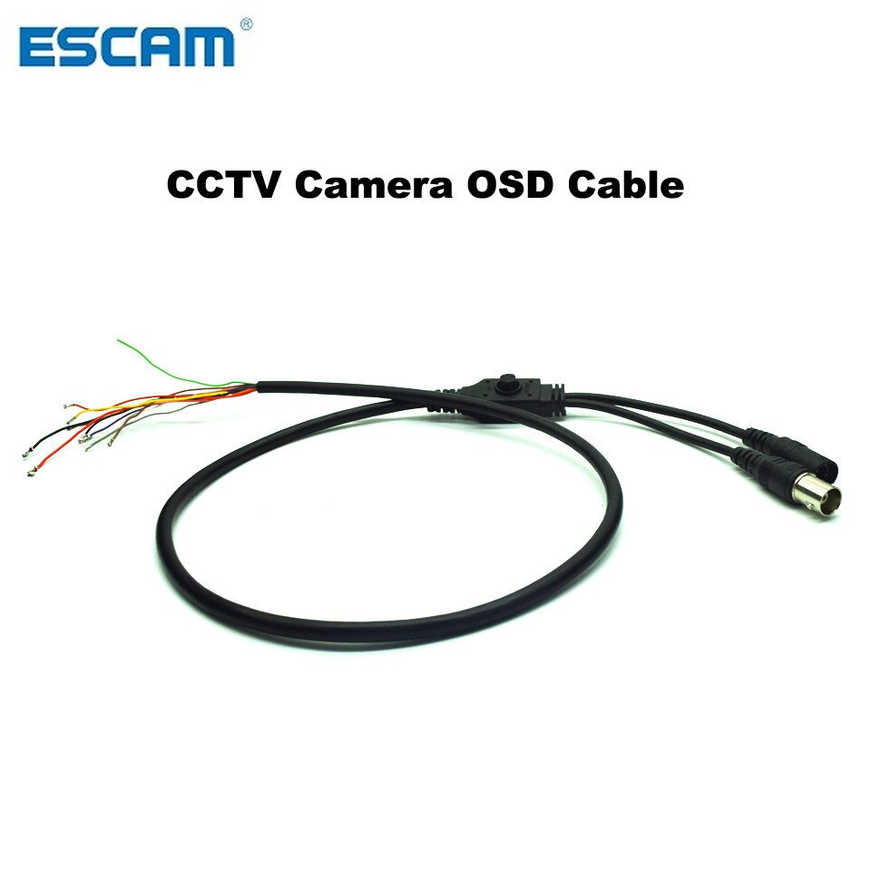 OSD cable for SONY EFFIO-E camera or Other camera support OSD function AHD Analog camera cable