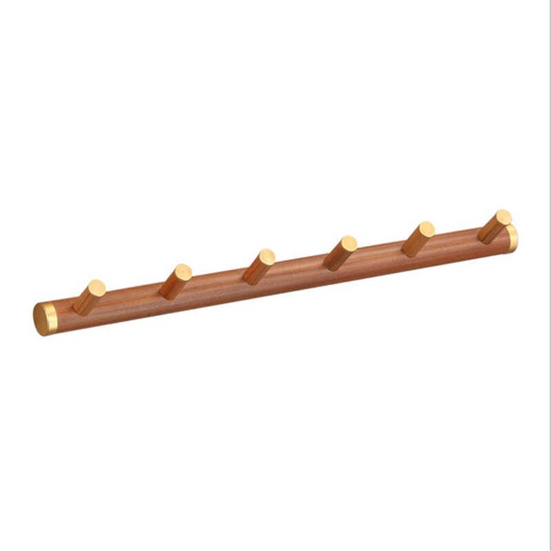 Houten handdoekhouder voor in de badkamer, set badkameraccessoires, toiletborstelhouder, set badkameraccessoires, toiletrolhouder voor aan de muur: Hout m