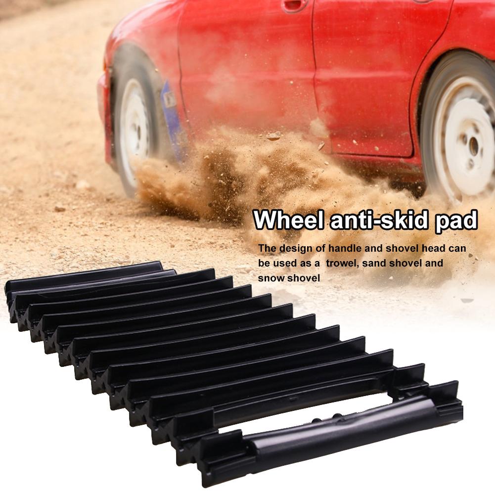 Tapis antidérapant pour Automobile, plaque antidérapante pour pneus, planche d&#39;auto-sauvetage, sable et boue, pneu de neige