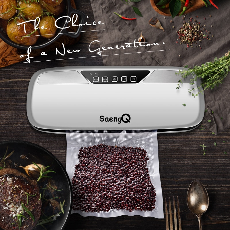 Electric Vacuum Sealer Vacuum Packing Machine Sous Vide Vacuum Sealer For Food Storage Food Packer Vacuum Bags Sealer
