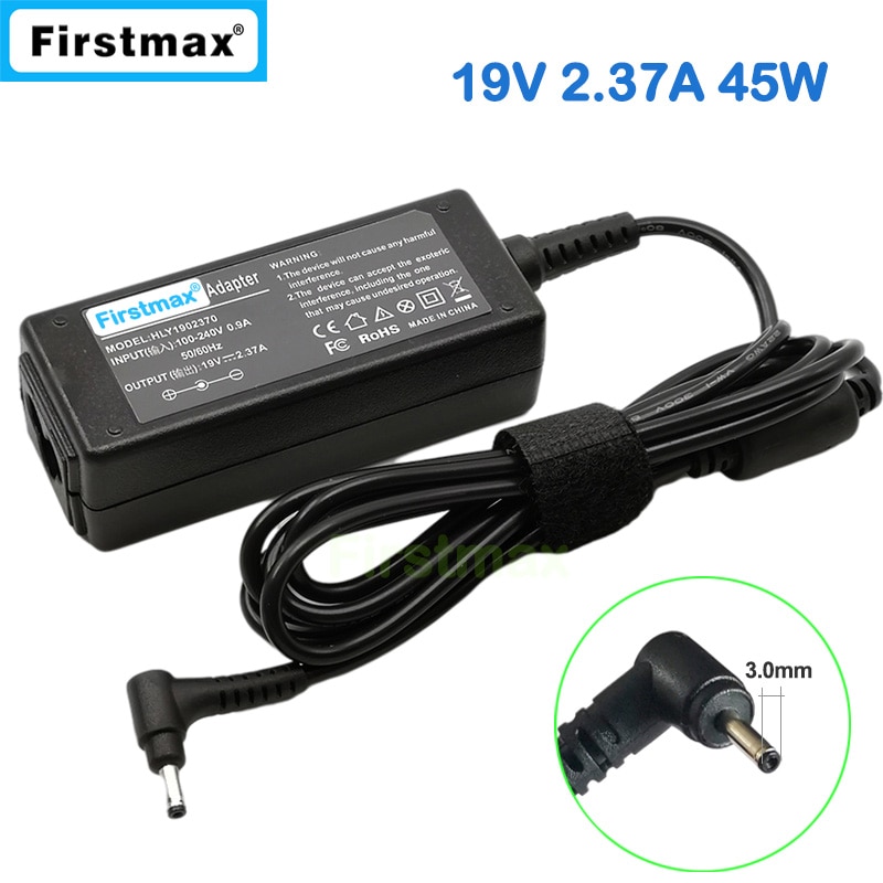19V 2.37A laptop charger AC power adapter for Medion Akoya P2214T MD99373 MD99430 MD99480 P2213T MD99096 MD99097 MD99115 3.0mm