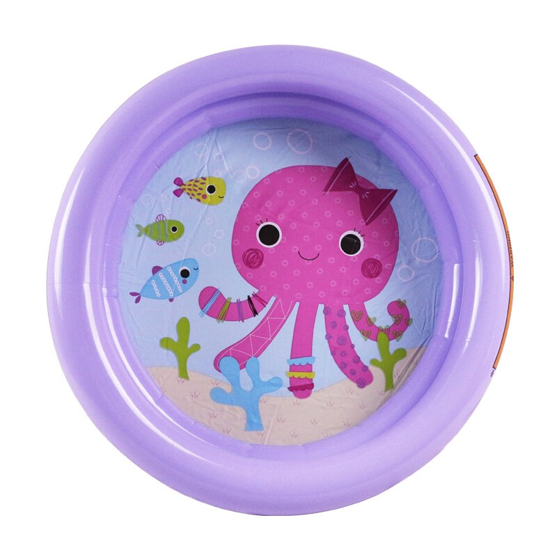 baby swimming pool 61*15cm summer play pool inflatable lovely animal turtle printed bottom kid child swimming pool octopus: octopus