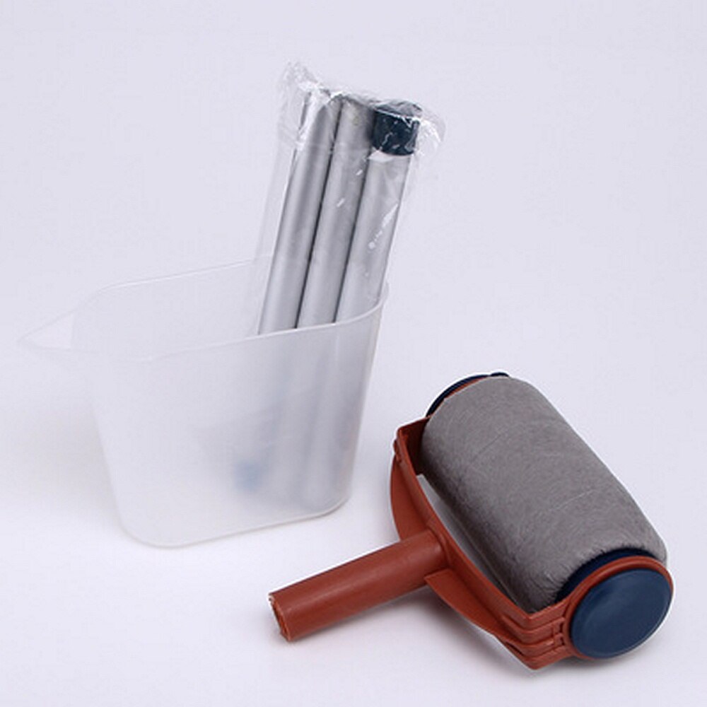 Justerbar pensel værktøj sæt sæt husholdningsbrug dekorative håndtag filt klæde kanter værktøj maling børste