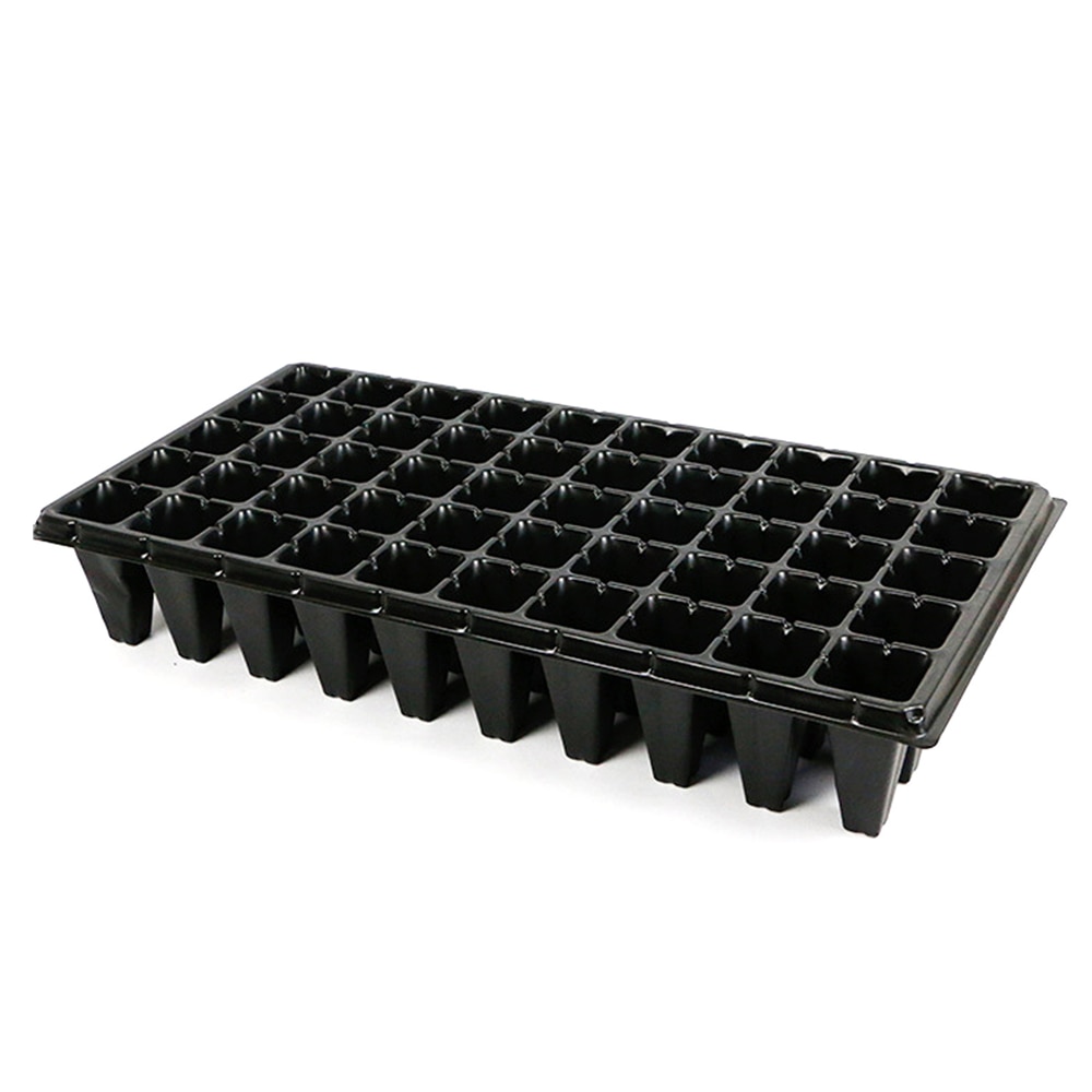 4pcs Reusable 50 Cell Seedling Seed Starter Trays Gardening Nursery Plug Tray for Home Garden Greenhouse Flowers Fruits Herb Veg