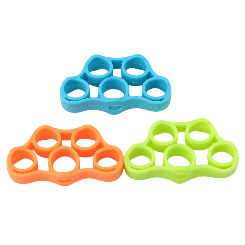 Mano Pinza presa Anello di silicone A Mano fascia di Resistenza di Barretta Barella-Esercizio Avambraccio Polso Formazione Carpale espansore 2 pz/impostato
