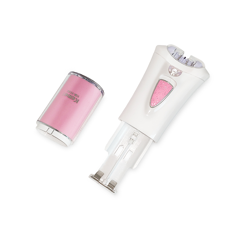 Kemei Electric Epilator Women Hair Removal Painless for Battery Shaving Machine Trimmer Facial Bikini Cordless Body F30