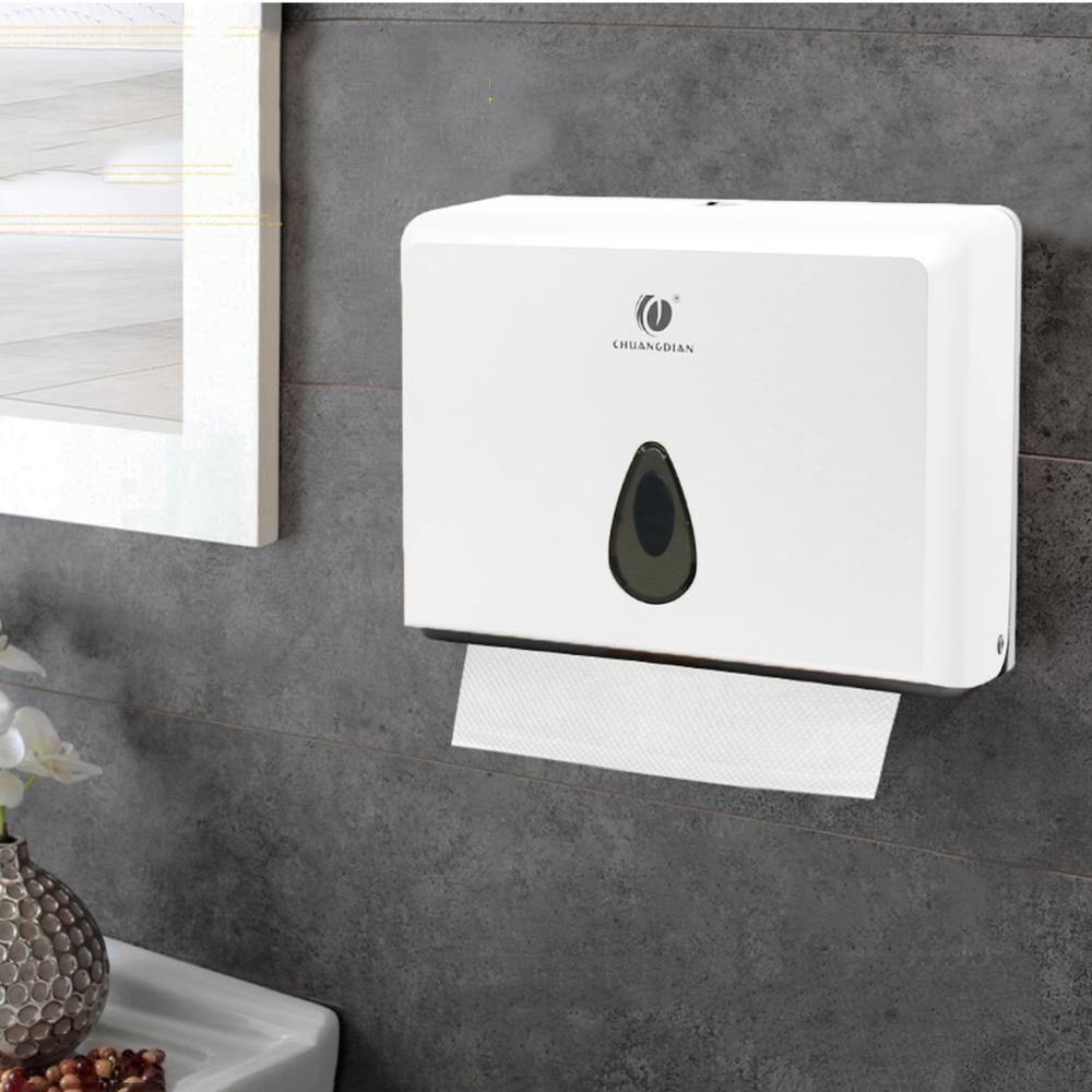 Household Roll Paper Box, Hotel, Wall-Mounted Bathroom Toilet, Bathroom Waterproof Plastic Rectangular Tissue Box, Tissue Holder