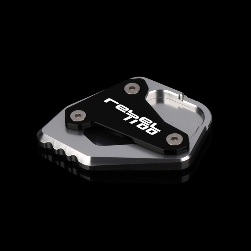 Motorrad CNC Tritte tand Fuß Seitenst änder Verlängerung kissen Unterstützung Vergrößerung platte für Rebellen cmx1100 cm1100 cmx