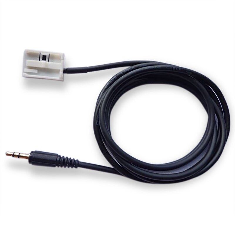 Cable auxiliar para coche, Conector de interfaz de 3,5 MM, adaptador de Audio compatible con BMW E60, E63, E64, E66, E81, E82, E70, E90: Default Title