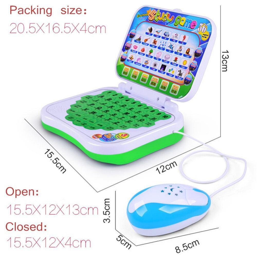 Engels Leren Machine Speelgoed Baby Kids Pre School Educatief Speelgoed Computer Baby Kids Pre School Educatief Studie Laptop Game