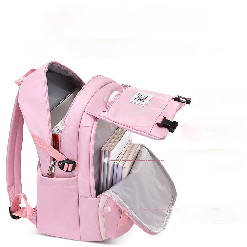 Mode Schooltassen Voor Meisjes Waterdichte Grote Schooltas Kinderen Rugzak Boek Bag Kids School Rugzak Mochila Escolar Coreana