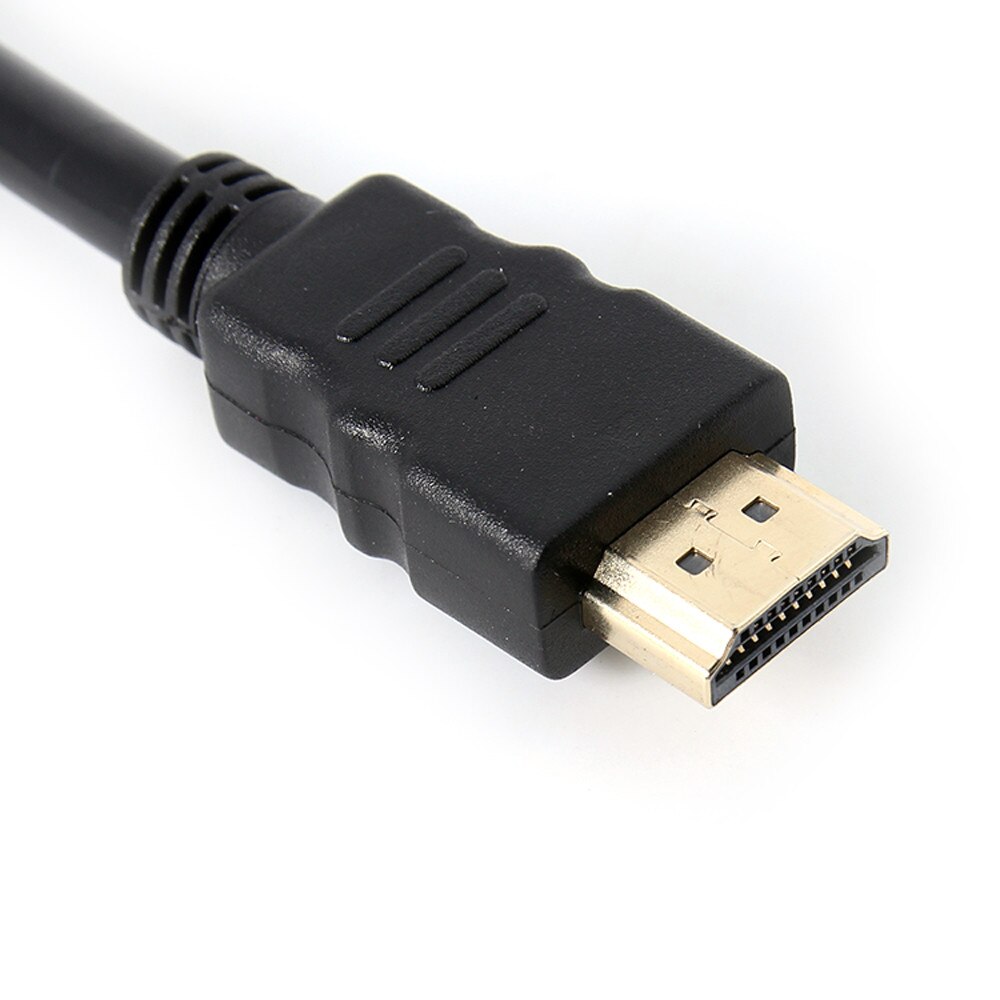 1 pc HDMI Splitter Adapter HDMI 1 to 2 Adapter HDMI 1 to 2 Split Double Signal Adapter Convert Cable for Video TV HDTV