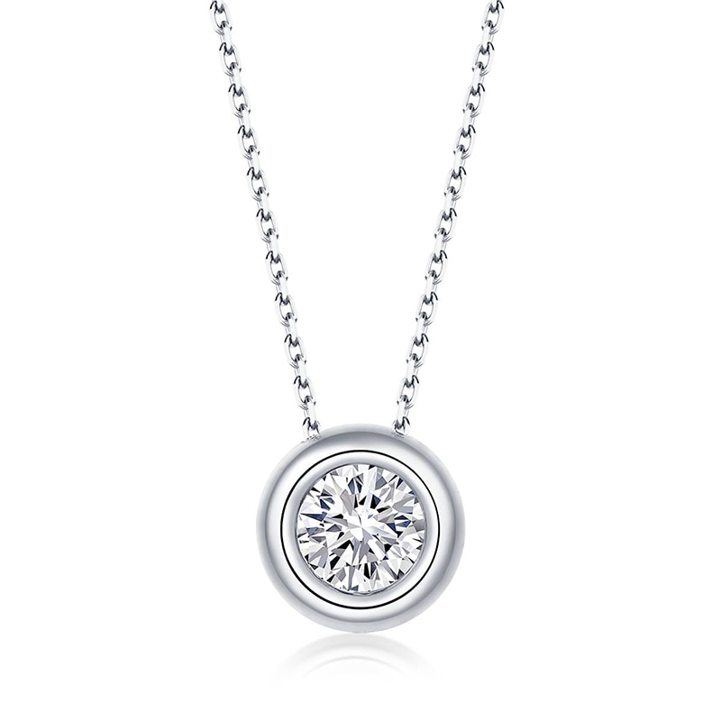 Schmetterlings-einstellen 100%  sterlingsilber, moissanit in der farbe d, halskette, anhänger und Armbinde für damen #39 Party-schmuck: Halskettenanhänger
