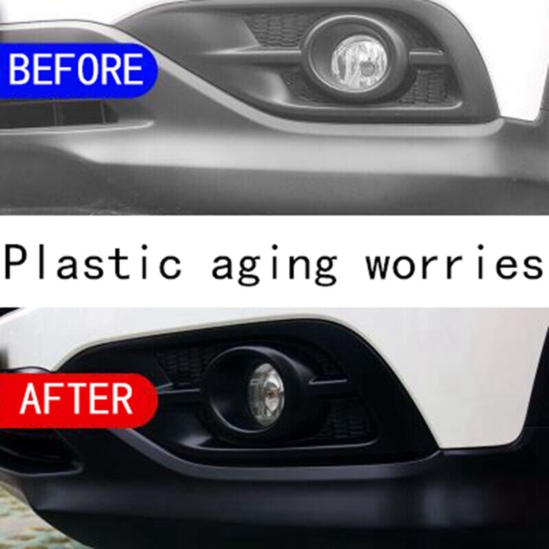 1 Pc Car Plastic Parts Refurbishing Agent Interior Renovation Wax-30ml Coating Car Interior Liquid Refurbishing Agent