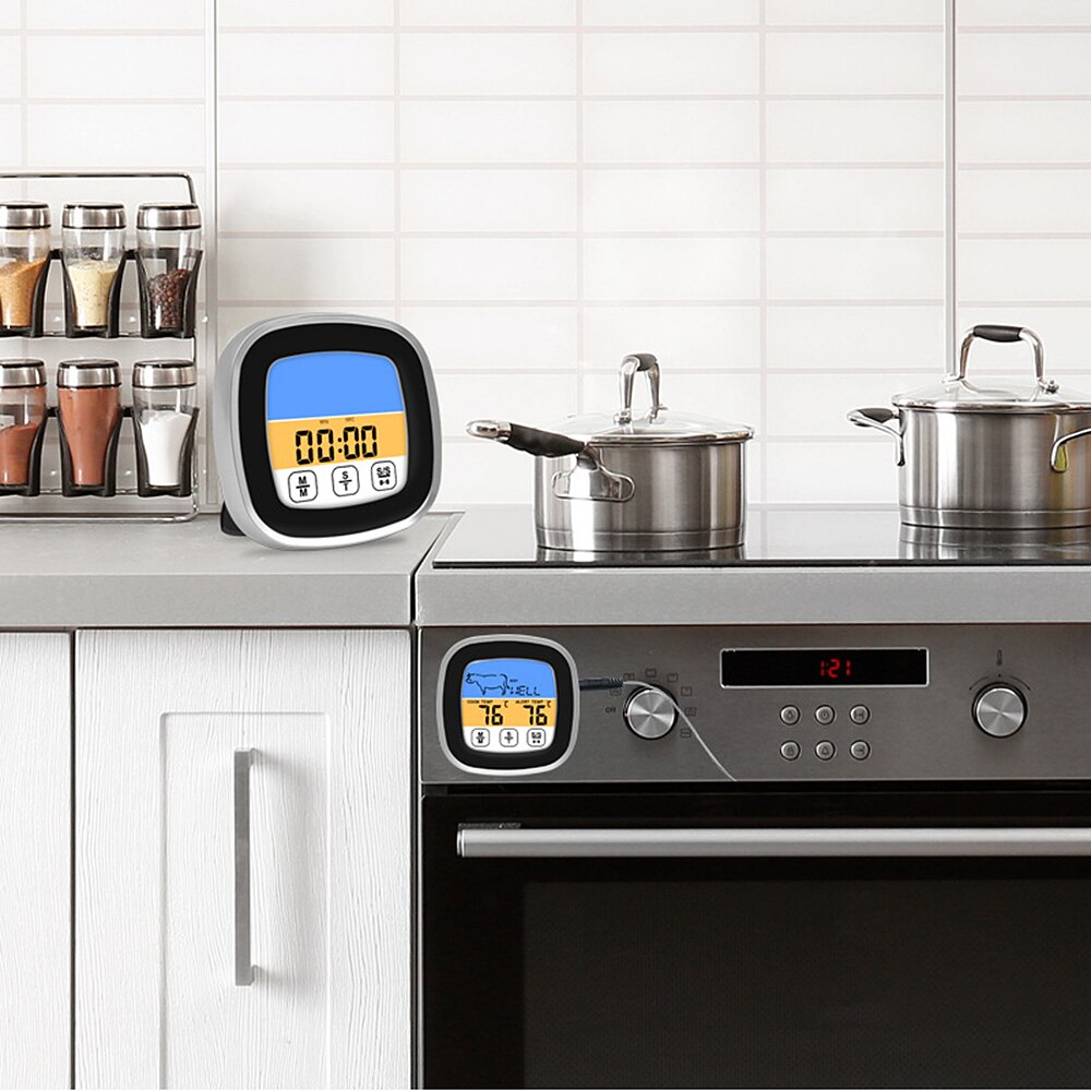 Meat Temperature Probe Household Products Profession Digital Barbecue Accessories Oven Cooking BBQ Kitchen Thermometer